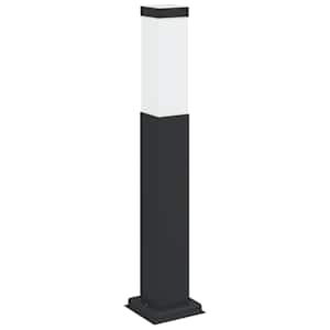 vidaXL pollarvalgusti 50 cm must IP44
