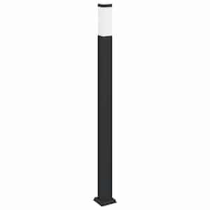 vidaXL pollarvalgusti 110 cm must IP44