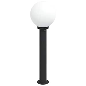 vidaXL pollarvalgusti 80 cm must IP44