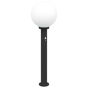 vidaXL anduriga postvalgusti 80 cm must IP44