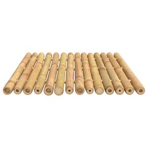 Koupelnové předložky 2 ks 50 x 35 cm bambus - obrázek 7