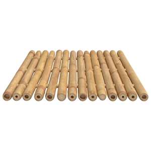 Koupelnové předložky 2 ks 70 x 50 cm bambus - obrázek 7