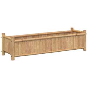 Truhlík 100 x 30 x 25 cm bambus - obrázek 2