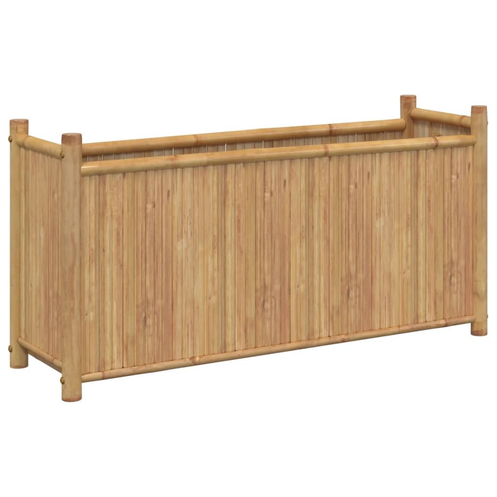 vidaXL Kvetináč 100x30x50 cm bambus