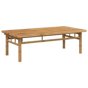 Konferenční stolek 110 x 55 x 35 cm bambus - obrázek 5