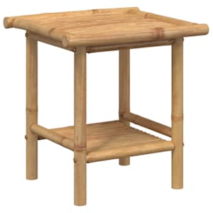 Konferenční stolek 45 x 45 x 45 cm bambus - obrázek 2