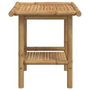 Konferenční stolek 45 x 45 x 45 cm bambus - obrázek 4