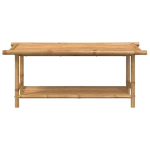 Konferenční stolek 110 x 55 x 45 cm bambus - obrázek 3