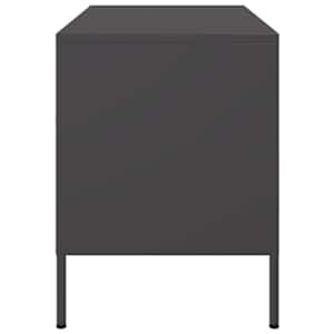 TV skříňky 2 ks černé 68 x 39 x 50,5 cm ocel - obrázek 8