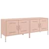 vidaXL telerikapid 2 tk, roosa, 68 x 39 x 50,5 cm, teras