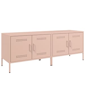 TV skříňky 2 ks růžové 68 x 39 x 50,5 cm ocel - obrázek 2