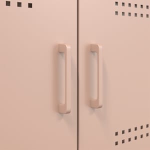 TV skříňky 2 ks růžové 68 x 39 x 50,5 cm ocel - obrázek 12