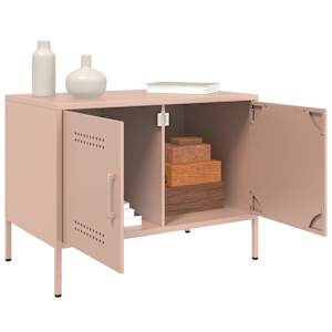 TV skříňky 2 ks růžové 68 x 39 x 50,5 cm ocel - obrázek 5
