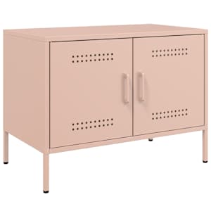 TV skříňky 2 ks růžové 68 x 39 x 50,5 cm ocel - obrázek 6