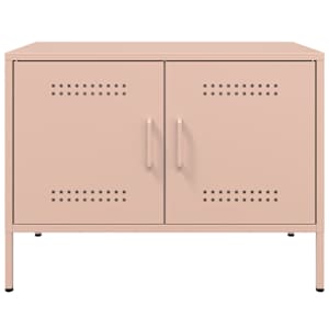 TV skříňky 2 ks růžové 68 x 39 x 50,5 cm ocel - obrázek 7
