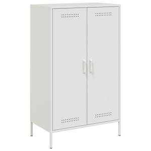Skříň highboard bílá 68 x 39 x 113 cm ocel - obrázek 2
