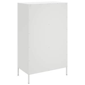 Skříň highboard bílá 68 x 39 x 113 cm ocel - obrázek 8
