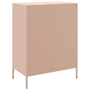 Příborník růžový 68 x 39 x 89 cm ocel - obrázek 8