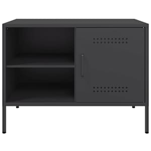 TV skříňky 2 ks černé 68 x 39 x 50,5 cm ocel - obrázek 7