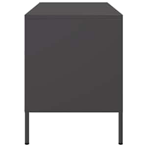 TV skříňky 2 ks černé 68 x 39 x 50,5 cm ocel - obrázek 8