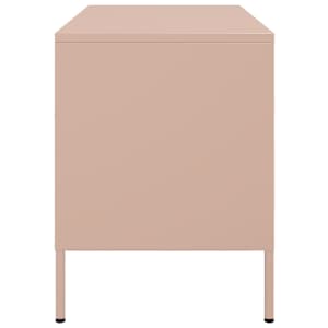 TV skříňka růžová 68 x 39 x 50,5 cm ocel - obrázek 7