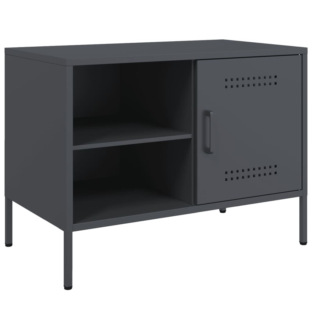 vidaXL TV skĹ™Ă­Ĺ�ka antracitovĂˇ 68 x 39 x 50,5 cm ocel