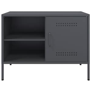 TV skříňka antracitová 68 x 39 x 50,5 cm ocel - obrázek 6