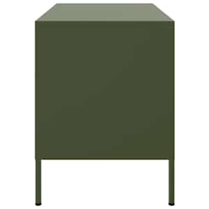 TV skříňky 2 ks olivově zelené 68 x 39 x 50,5 cm ocel - obrázek 8
