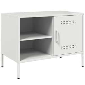 TV skříňka bílá 68 x 39 x 50,5 cm ocel - obrázek 2