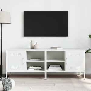 TV skříňky 2 ks bílé 68 x 39 x 50,5 cm ocel - obrázek 3