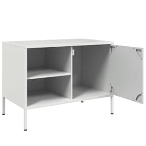 TV skříňky 2 ks bílé 68 x 39 x 50,5 cm ocel - obrázek 10