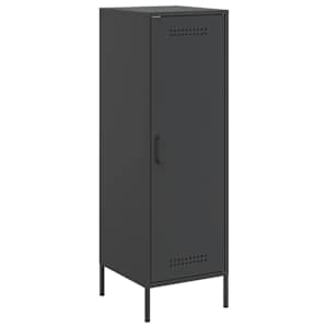 Skříň highboard černá 36 x 39 x 113 cm ocel - obrázek 2