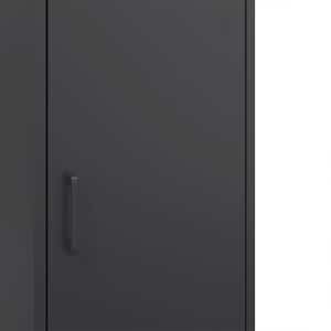 Skříň highboard černá 36 x 39 x 113 cm ocel - obrázek 12