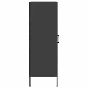 Skříň highboard černá 36 x 39 x 113 cm ocel - obrázek 7