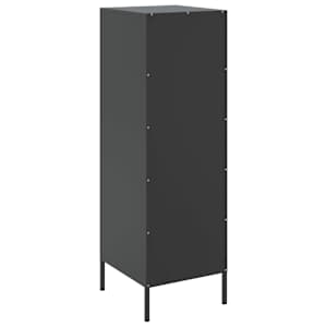 Skříň highboard černá 36 x 39 x 113 cm ocel - obrázek 8