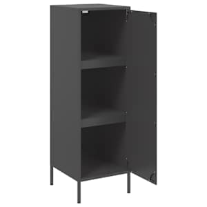 Skříň highboard černá 36 x 39 x 113 cm ocel - obrázek 9