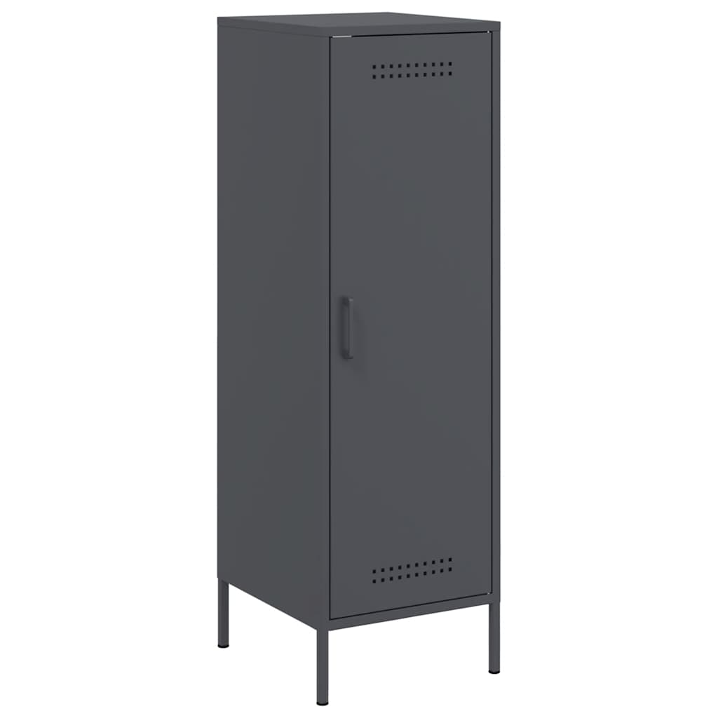 Thumbnail - vidaXL Highboard Anthrazit 36x39x113 cm Stahl