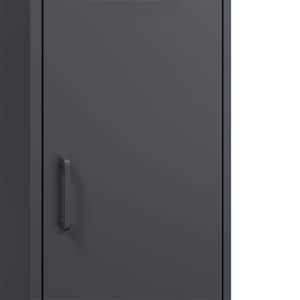Skříň highboard antracitová 36 x 39 x 113 cm ocel - obrázek 12