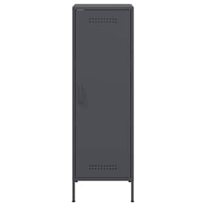 Skříň highboard antracitová 36 x 39 x 113 cm ocel - obrázek 6