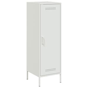 Skříň highboard bílá 36 x 39 x 113 cm ocel - obrázek 2