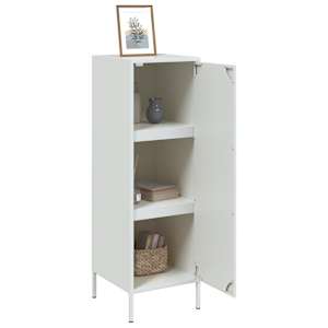 Skříň highboard bílá 36 x 39 x 113 cm ocel - obrázek 5