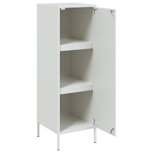 Skříň highboard bílá 36 x 39 x 113 cm ocel - obrázek 9