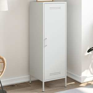 Skříň highboard bílá 36 x 39 x 113 cm ocel - obrázek 1