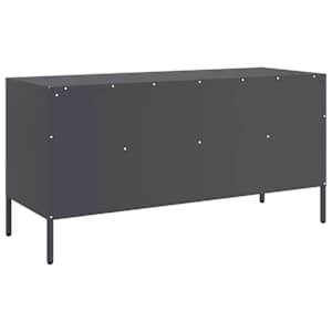 TV skříňka antracitová 100,5 x 39 x 50,5 cm ocel - obrázek 8