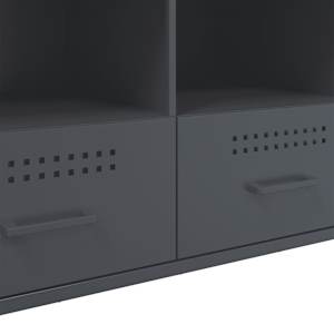 TV skříňka antracitová 100,5 x 39 x 50,5 cm ocel - obrázek 11