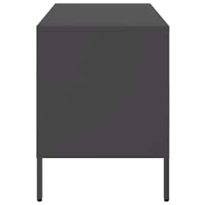 TV skříňky 2 ks černé 68 x 39 x 50,5 cm ocel - obrázek 8