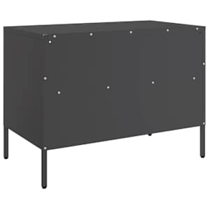 TV skříňky 2 ks černé 68 x 39 x 50,5 cm ocel - obrázek 9