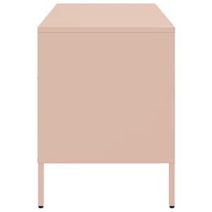 TV skříňka růžová 68 x 39 x 50,5 cm ocel - obrázek 7