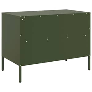 TV skříňky 2 ks olivově zelené 68 x 39 x 50,5 cm ocel - obrázek 9