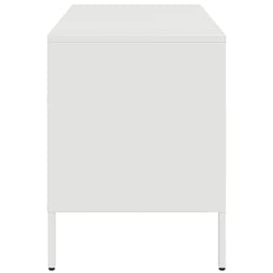 TV skříňky 2 ks bílé 68 x 39 x 50,5 cm ocel - obrázek 8
